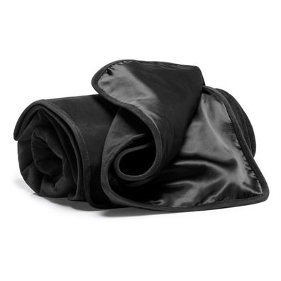 Fascinator Throw Microfaser Sex Decke / Laken schwarz