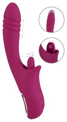 Stoßvibrator Licking & Thrusting Vibrator