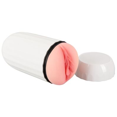 Realistic Vagina Masturbator weiß
