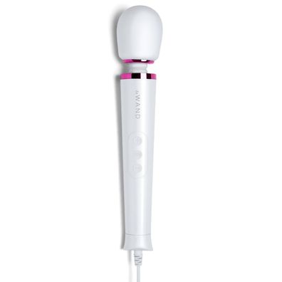 Le Wand Massager Vibrator Stab Powerful Petite Plug-In Netzkabel weiß