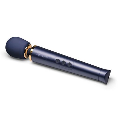 Le Wand Massager Vibrator Stab Petite USB Aufladbar Navy