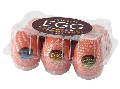 TENGA Masturbator Set Egg Stronger Package 6er