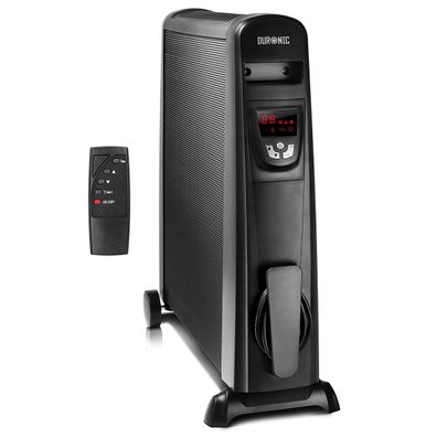 Duronic HV102 Elektroheizkörper 2500W Heizung Thermostat Energiesparend