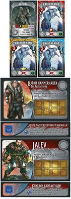 Champions of Midgard - Sonderkarten-Paket 1 (Jalev, Björn, Draudan)