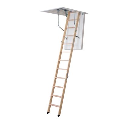 Dolle Bodentreppe clickFIX® 3-teilig bis 274cm Raumhoehe mit U-Wert 0,49 Deckenoeff