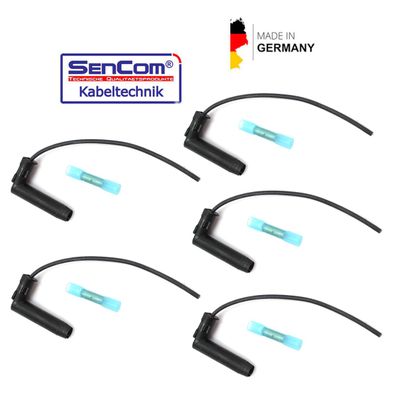 5x Reparatursatz Kabel Stecker Glühkerze Glühkerzenstecker für BMW Audi Skoda Opel