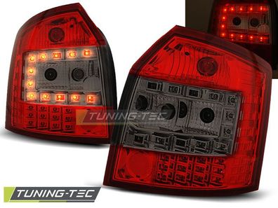 LED Upgrade Design Rückleuchten für Audi A4 B6 (8E) Avant 00-04 rot/rauch