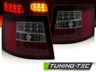 LED Upgrade Design Rückleuchten für Audi A6 4B (C5) Avant 97-04 rot/rauch mit LED B