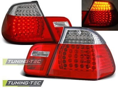 LED Upgrade Design Rückleuchten für BMW 3er E46 Limousine 98-01 rot/klar