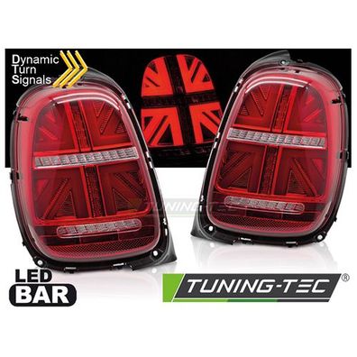 LED Upgrade Design Rückleuchten für Mini Cooper F55 / F56 / F57 14-17 rot/klar mit