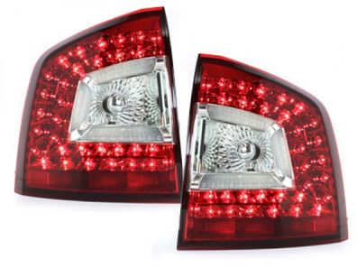 LED Upgrade Design Rückleuchten für Skoda Octavia 2 (1Z) RS, Scout, 4x4 Combi 04-11