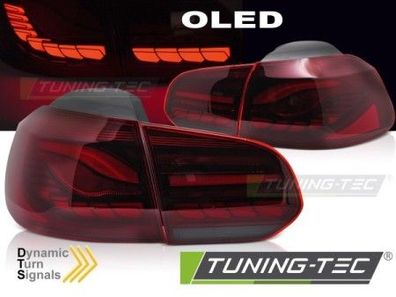 OLED Upgrade Design Rückleuchten Set für VW Golf 6 (VI) 08-12 rot mit dynamischem B