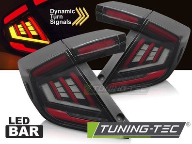 Upgrade Design VOLL LED Rückleuchten Set für Honda Civic X 16-21 schwarz mit dyn. B