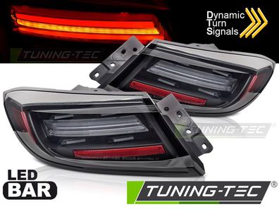 Upgrade LED Lightbar Design Rückleuchten für Toyota GR86 21+ schwarz/klar mit dyn