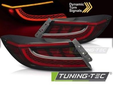 Upgrade VOLL LED Lightbar Design Rückleuchten für Toyota GR86 21+ rot/klar mit dyn