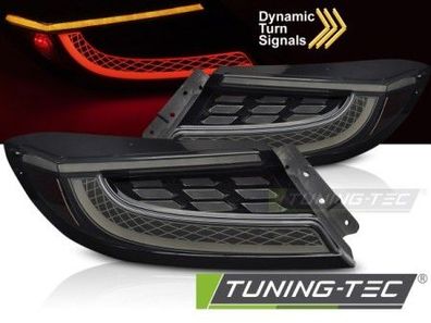 Upgrade VOLL LED Lightbar Design Rückleuchten für Toyota GR86 21+ schwarz/rauch mit