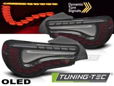 Upgrade OLED Rückleuchten Set für Toyota GT86 12-21 schwarz/rauch mit dyn. Blinker