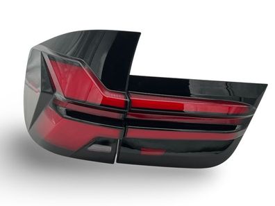 VOLL LED 3D Upgrade Design Lightbar Rückleuchten Set für BMW X5 E70 LCI 10-13 schwa