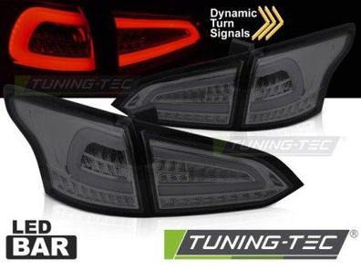 Voll LED Lightbar Design Rückleuchten Ford Focus MK3 Turnier (Kombi) 11-18 rauch mit