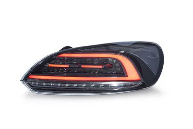VOLL LED Lightbar Design Rückleuchten für VW Scirocco 3 (III) 08-14 schwarz/rauch m