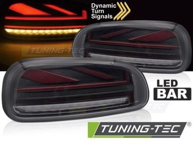 VOLL LED Lightbar Union Jack Design Rückleuchten Set für Mini Clubman F54 15-19 sch