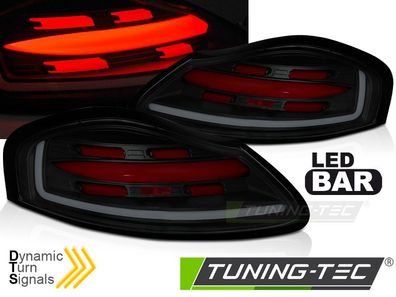 Voll LED Lightbar Rückleuchten Set für Porsche Boxster 986 96-04 schwarz/rauch