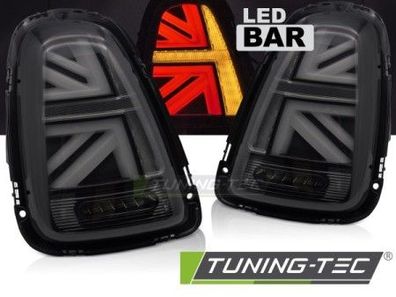 VOLL LED Lightbar Union Jack Design Rückleuchten Set für Mini Cooper R56/R57/R58/R5