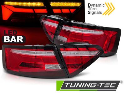 Voll LED Upgrade Design Rückleuchten für Audi A5 Facelift 11-16 rot/klar mit dyn. B