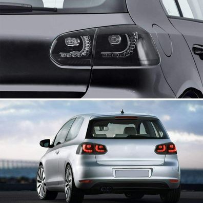 Voll LED Upgrade Design Rückleuchten für VW Golf 6 (VI) 08-12 rauch mit dynamischem
