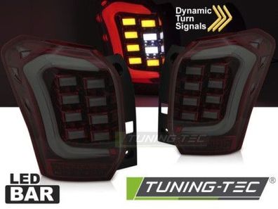 VOLL LED Upgrade Design Rückleuchten für Subaru Forester 13-18 schwarz/rauch mit dy