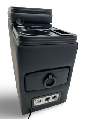 Upgrade Basic Blackline Staufach Mittelkonsole Ablage für Peugeot Traveller 16-21 mi