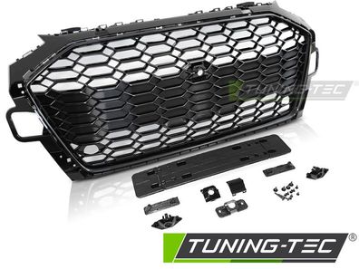 Upgrade Sportgrill / Kühlergrill für Audi A4 B9 (8W) ab 2019 (Facelift) Hochglanz s