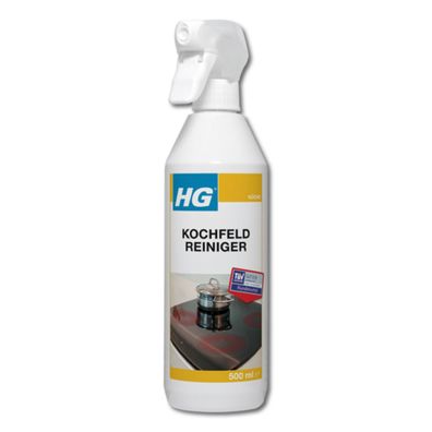 HG Kochfeld Reiniger täglich 500ml Fettlöser Kalk Glaskeramik Induktion und Gas