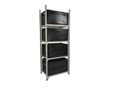 Wohnmobil Regal Tower 2 Regalsystem Heckgarage 447x307 mm