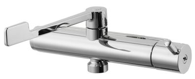 Mora Safe Clinic Waschtisch-Thermostat, Wandbatterie Chrom