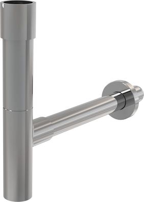 AlcaDrain Design Siphon 1 1/4" massiv, Ganzmetall