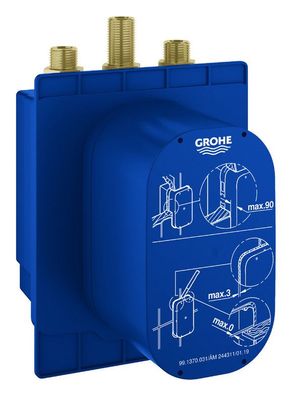 GROHE UP-Einbaukasten Eurosmart CT Wandeinbau, mit Mischung, für Selbstschluss-FMS