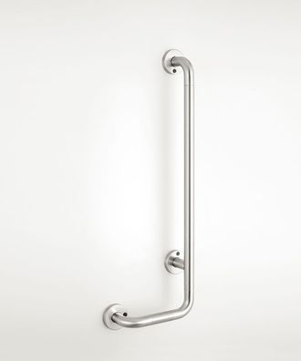 PBA Sicherheitsgriff 220mm L-Form Links E-Stahl poliert