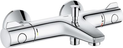 GROHE Thermostat Wanne Grohtherm 800 Wandmontage verchromt