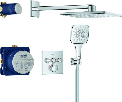 Grohe Duschsystem Grohtherm SmartControl m Fertigs. Th 29126 KB e Stabhb eck. Fo