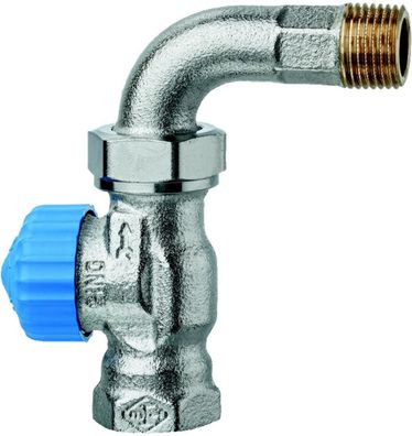 IMI Heimeier Thermostatventil-UT RG vern. m. Bogenverschr. u. ger. Widerstand 1/2