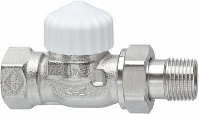 IMI Heimeier Thermostatventil-Unterteil umgekehrte Flussrichtung, Durchgang 1/2