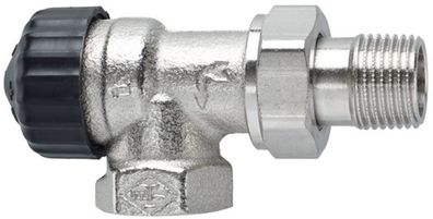 IMI Heimeier Thermostatventil-Unterteil umgek. Flussrichtung Eck/Axialform 1/2