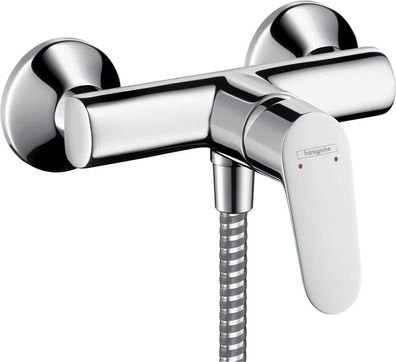 HG Einhandmischer Brause Focus Aufputz verchromt