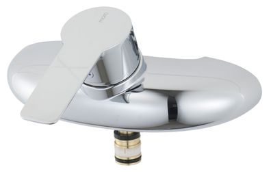Mora Cera W5 Wasch-/Spültisch-Einhebelmischer, Wandbatterie Chrom