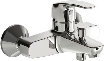 Hansa Wannen-Hebelmischer Hansapinto Neu f. Wand. Umstellung Brause/Wanne chrom