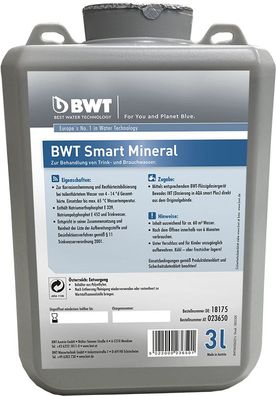 BWT Smart Mineral 3 Liter, für AQA smart Plus
