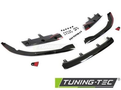 Sport Frontspoiler Lippe für BMW 4er Coupe, Cabrio G22/G23 20+ Hochglanz schwarz