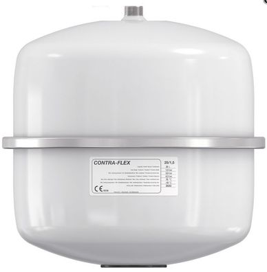 Membran-Druckausdehnungsgefäß für Heizung, 3 bar 18 Liter weiß Hausmodell
