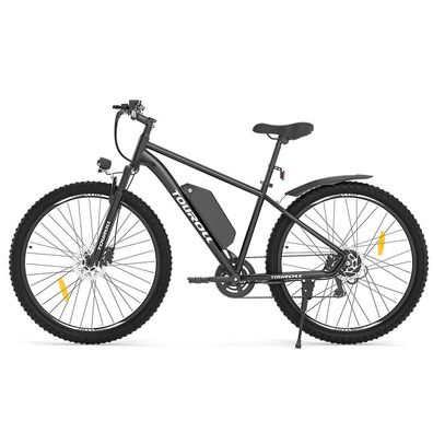 Touroll U2 29´´ Hydraulische Bremse Schwarz EU Stecker 48V 250W 15Ah E-Bike